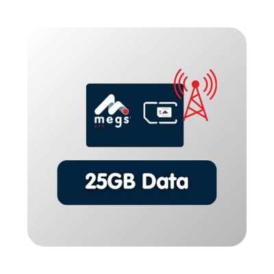 25GB Data + SIM